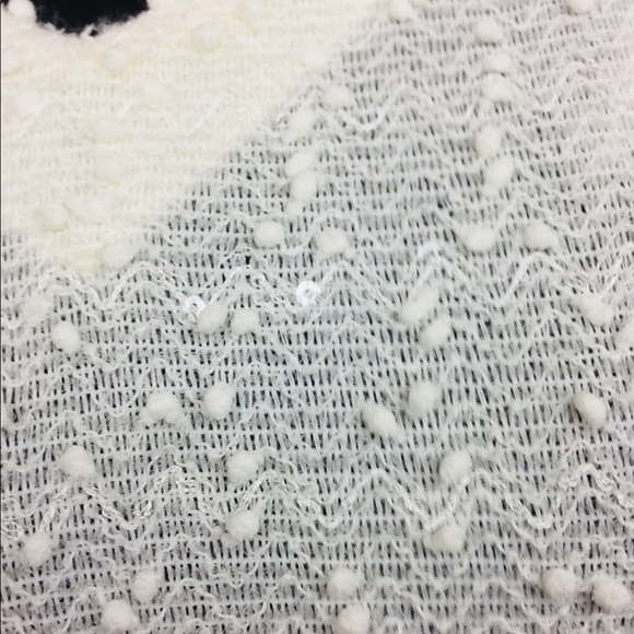 Apt 9‎ white sweater size small - Picture 2 of 7